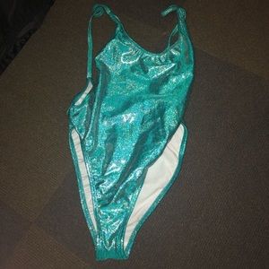 2 For $20 Fashion Nova metallic One Piece swimsuit